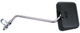 EMGO Clamp-on Mirror - Square Black