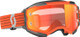 Orange/Grey With Orange Chrome Works Lens