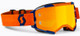 Grey/Orange With Orange Chrome Works Lens
