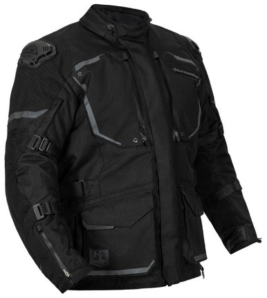 Tour Master Horizon Line The Trek Adventure Black Jacket with Mesh