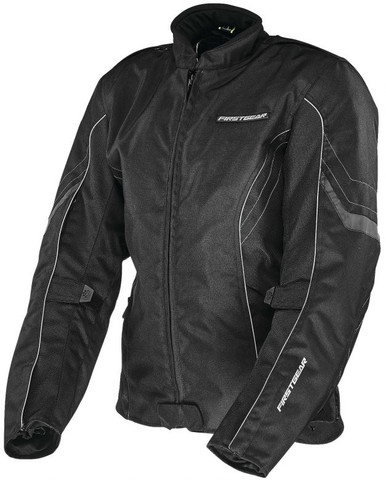  Firstgear Contour Womens Jacket Silver (Gray, Small) :  Automotive