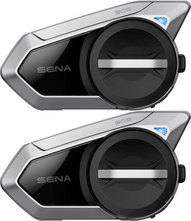 SENA 50S Bluetoothインターフォン Sena 50S HD Bluetooth Comm System - Dual Pack - Motorcycle