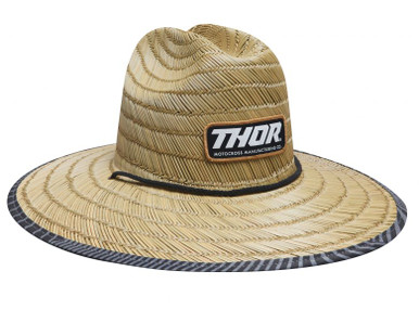 Thor Straw Hat - Motorcycle Closeouts by Rider Approved LLC