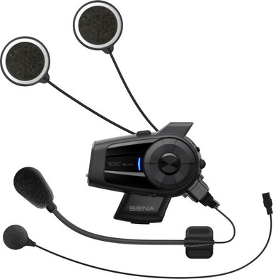 Sena 10C Evo 4K Bluetooth Headset/Intercom and Camera - Motorcycle Sena 10C Evo 4K Bluetooth Headset/Intercom and Camera - Motorcycle