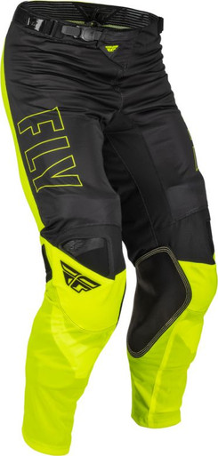 Fly Racing Kinetic Mesh Fuel Hi-Viz Black Pants - No Shipping to