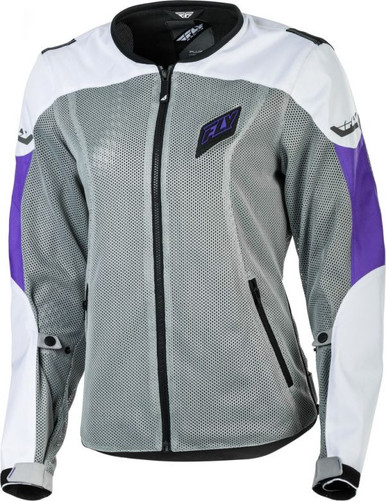 Fly Racing Womens Flux Air Mesh Jacket - Purple - Motorcycle