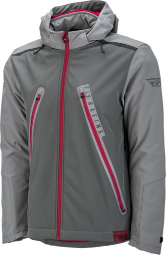 Fly Racing Carbyne Grey Motorcycle Jacket - Motorcycle Closeouts