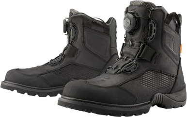 Icon Stormhawk Waterproof Boots - Motorcycle Closeouts by Rider