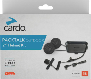 Cardo Packtalk Outdoor ブラック 2台セット Packtalk Outdoor: Bluetooth Headset | Cardo Systems