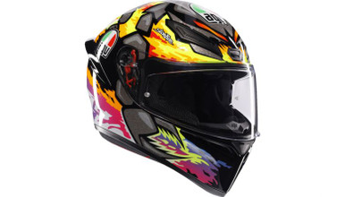 ま*ん様 AGV K1 S Bezzecchi 2023 Sサイズ AGV K1 S Bezzecchi 2023 Replica Helmet - Motorcycle Closeouts by