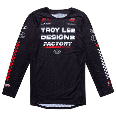 Troy Lee Designs Maglia GP Pro Icon 2023 | Ventilata In Mesh Di Poliestere | Vestibilità Semi-Atletica Per Motocross