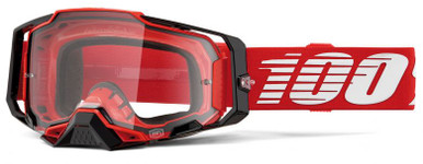 100 Percent Armega Red Goggles - Motorcycle Closeouts by Rider