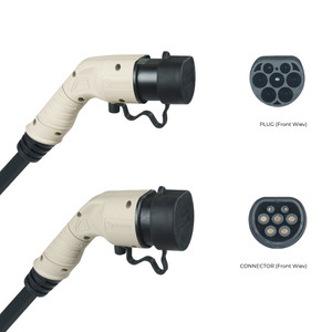EV Charging Set, Mono Phase, for EV Charger Charging Station Type 2 to Type 2 connectors EV Charging Set, Mono Phase, for EV Charger Charging Station Type 2 to Type 2 connectors