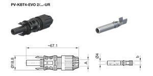 Staubli MC4-Evo 2 Male Staubli MC4-Evo 2 Male