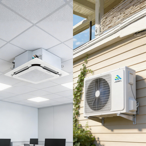 Solar Air Conditioner 24k/2ton (Hybrid) Cassette Type