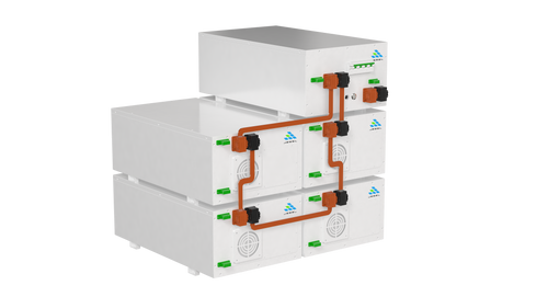 JEBEL 48-192KWH High Voltage Rack Battery System