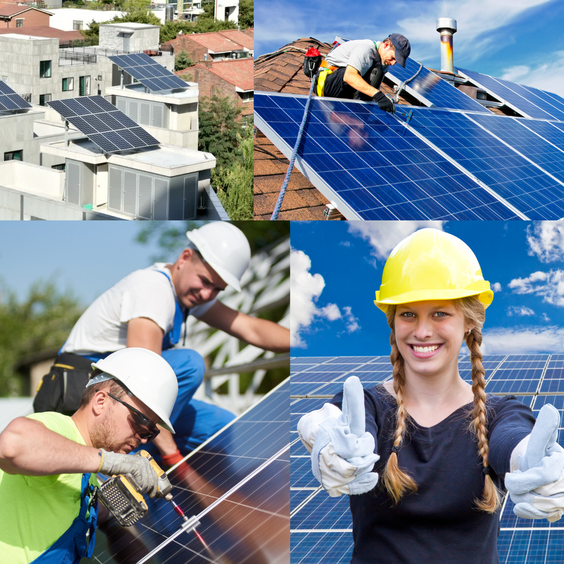 Home Solar Energy System; Components and Functions