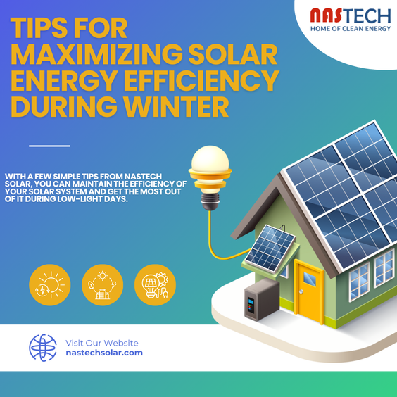 Tips for Maximizing Solar Energy Efficiency During Winter Tips for Maximizing Solar Energy Efficiency During Winter