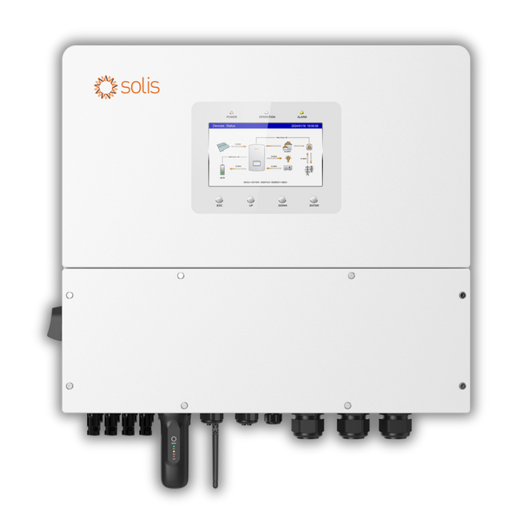 Solis 15KW Üç Fazlı YG Hibrit İnvertör