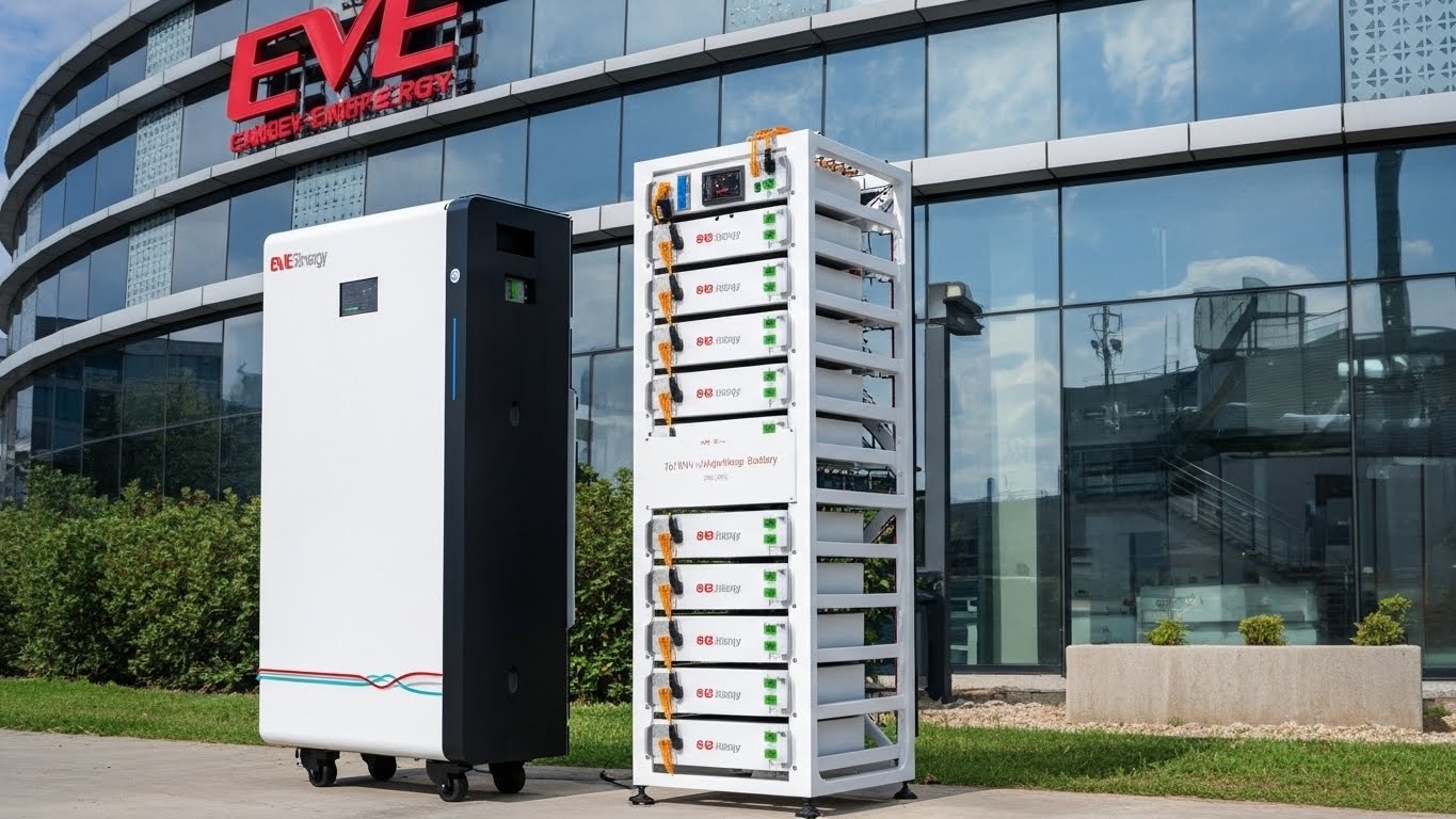 Nastech Launches EVE Energy Residential & Commercial Storage: High-Voltage Clusters (60 kWh) & Low-Voltage Batteries (16 kWh)
