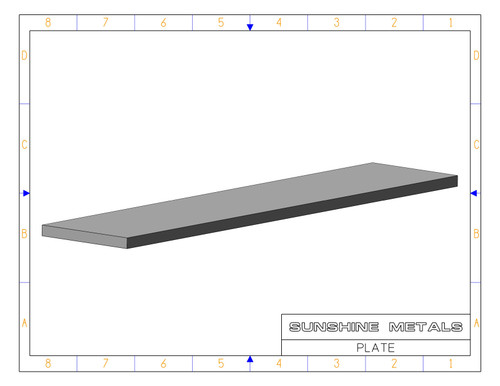 2024 1.5x9.3x18.8" T351 Rolled Plate   USI (W0086546-004-030)