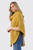 Ladies Cable Knitted Cowl Neck Poncho Mustard Unit Price £15.99