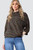 Ladies Multicoloured Knit Cowl Neck Jumper Khaki Unit Price £11.99
