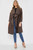 Ladies Teddy Bear Wool Blend Waterfall Jacket Coat Taupe Unit Price £17.99