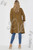 Ladies Teddy Bear Wool Blend Waterfall Jacket Coat Mustard Unit Price £17.99