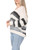 Ladies Big Stripe Long Sleeve Jumper Black Stripe Unit Price £21.99