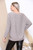 Ladies Applique Heart Detail Jumper Taupe Unit Price £13.99