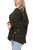 Ladies Brick Print 3 Button Knitted Jumper Top Khaki Unit Price £11.99