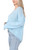 Ladies Long Sleeve Fluffy Jumper Sky Blue Unit Price £17.99