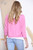 Ladies Plain 2 Layer Top With Necklace Pink Unit Price £11.99