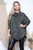 Ladies Geometric Print Cowl Neck Tunic Top Khaki Unit Price £15.99