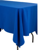 Linen Tablecloth Blue 54in x 120in