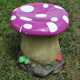 Toadstool Purple and White