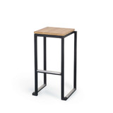 Cube Black Bar Stool Cube Black Bar Stool