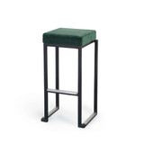 Cube Black Bar Stool