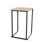 Cube Black High Bar Table