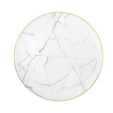 Carrara Marble Dinner Plate 11in (Pack Size 1)