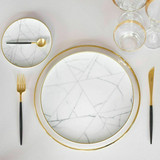 Goa Black & Gold Starter/Dessert Fork (Case Size 1)