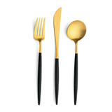 Goa Black & Gold Coffee/Tea Spoon (Case Size 1)