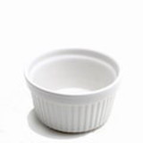 White Ramekin Dish White 2in