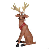 Reindeer Seated Facing Sideways