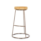 Alice Bar Stool Rose Gold