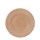Mediterranean Starter / Dessert Plate Pink 22cm (Pack size 10)