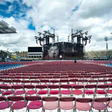 Folding Chair Burgundy