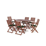 6-Seater Wooden Garden Set 6-Seater Wooden Garden Set