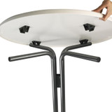 High Bar Table with Round Top